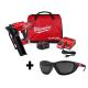 Milwaukee M18 FUEL 3-1/2 in. 18-Volt 21-Degree Lithium-Ion Brushless Cordless Framing Nailer Kit with Performance Safety Glasses 2744-21-48-73-2045