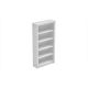 Manhattan - Comfort Olinda White Open Bookcase