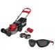 Milwaukee M18 FUEL Brushless Cordless 21 in. Walk Behind Dual Battery Self-Propelled Mower w/(2)12Ah Batteries & Polarized Glasses
