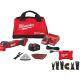 Milwaukee - M18 FUEL 18-Volt Lithium-Ion Cordless Brushless Oscillating Multi-Tool Kit W/ Multi-Tool Blade Kit (9-Piece)