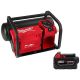 Milwaukee M18 FUEL 18-Volt 2 Gal. 135 PSI Lithium-Ion Brushless Cordless Electric Compact Air Compressor w/ Free 5.0 Ah Battery