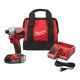 Milwaukee M18 18-Volt Lithium-Ion Compact Brushless Cordless 1/4 inch Impact Driver Kit W/ (1) 2.0 Ah Battery