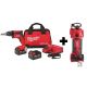 Milwaukee M18 FUEL 18-Volt Lithium-Ion Brushless Cordless Drywall Screw Gun XC Kit w/ M18 Cut Out Tool