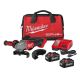 Milwaukee M18 FUEL 18-Volt Lithium-Ion Brushless Cordless 4-1/2 in./5-in Grinder, Slide Switch Kit w/ Two 6.0 Ah Batteries