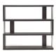 Baxton Studio 38.5-inch Dark Brown Wood 3-shelf Accent Bookcase w/ Open Back