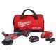 Milwaukee M18 FUEL 18-Volt Lithium-Ion Brushless Cordless 4-1/2 in./6 in. Grinder with Paddle Switch Kit and (2) 6.0 Ah Battery
