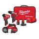 Milwaukee M12 FUEL 12-Volt Lithium-Ion Brushless Cordless Hammer Drill/Impact Driver Combo Kit (2-Tool) with Sub Compact Band Saw