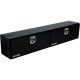 Weather Guard 90.25 in. Aluminum High Side Box in Black Driver Side