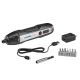 4-Volt Cordless USB Electric Screwdriver + 4-Volt Cordless LED Flashlight with USB Charging Cable