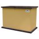 TuffBoxx Series 137 GalGalvanized Metal Bear-Proof Storage Container in Tan