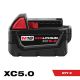 Milwaukee M18 18-Volt Lithium-Ion XC Extended Capacity 5.0 Ah Battery Pack (2-pk)