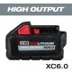 Milwaukee - M18 18-Volt Lithium-Ion High Output Battery Pack 6.0Ah