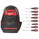 Milwaukee Jobsite Backpack w/ Screwdriver Set (8-Piece)