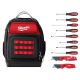 Milwaukee 15-in Ultimate Jobsite Backpack w/ Screwdriver Set and FASTBACK Utility Knifes (10-Piece)