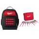 Milwaukee 15 in. Ultimate Jobsite Backpack w/ 1000-Volt Insulated Screwdriver Set and Case (10-Piece)