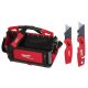 Milwaukee 20-inch PACKOUT Tote with Fastback Folding Utility Knife Set (2-Pack)