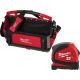 Milwaukee 20-inch PACKOUT Tote with 25 ft Compact Tape Measure