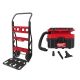 Milwaukee PACKOUT 20-inch 2-Wheel Utility Cart & M18 FUEL PACKOUT 18-Volt Lithium-Ion Cordless 2.5 Gal. Wet/Dry Vacuum (Tool-Only)