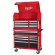 Milwaukee 41 in.W x 22 in. D 18 Drawer Heavy Duty Tool Storage Tool Chest Combo in Rd