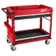 Milwaukee 40-in 2-Drawer Steel Work Cart