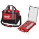 Milwaukee 3/8-inch Drive SAE Ratchet and Socket Mechanics Tool Set with PACKOUT Case and Bag (28-Piece)