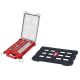 Milwaukee 3/8-in Drive SAE Ratchet and Socket Mechanics Tool Set w/ Packout Case and Packout Mounting Plate (28-Piece)