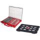 Milwaukee 3/8-in and 1/4-in Drive SAE/Metric Ratchet and Socket Mechanics Tool Set w/PACKOUT Case & Mounting Plate (106-Piece)