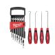 Milwaukee 144-Position Flex-Head Ratcheting Combination Wrench Set Metric w/ Hook and Pick Set (11-Piece)
