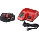 Milwaukee M18 18-Volt Lithium-Ion XC Starter Kit w/ One 5.0Ah Battery and Charger