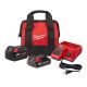 Milwaukee M18 18-Volt Lithium-Ion Starter Kit w/ One 5.0 Ah and One 2.0 Ah Battery and Charger