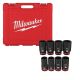 Milwaukee SHOCKWAVE 3/4-inch Drive Metric Deep Well 6 Point Impact Socket Set (8-Piece)