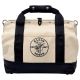 Klein Tools 18 inch Leather-Bottom Canvas Tool Bag