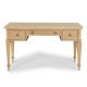 HOMESTYLES Manor House 54 inch Rectangular Natural Wood 3-Drawer Writing Desk
