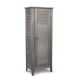HOMESTYLES Maho 24 inch W x 15.75 inch D x 64 inch H French Grey Storage Cabinet