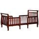 Dream On Me - Emma Espresso Toddler Sleigh Bed