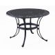 HOMESTYLES Sanibel 42 in. Black 5-pc Cast Aluminum Round Outdoor Dining Set