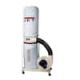 JET 1.5 HP 1100 CFM 4 or 6 in. Dust Collector with Vortex Cone and 30-Micron Bag Filter Kit, 115/230-Volt, DC-1100VX-BK