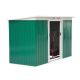 Outsunny 9-ft x 4-ft Outdoor Rust-Resistant Metal Garden Vented Storage Shed w/ Spacious Layout and Durable Construction