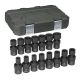 GEARWRENCH 1/2-in Drive Metric Impact Universal Socket Set (15-Piece)