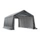 Outsunny 12-ft x 20-ft x 9-ft Grey Roof PE Carport Canopy Tent w/ Durable Construction and A Simple Setup