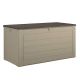 Cosco 180-gal Resin Storage Deck Box in Brown