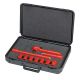 KNIPEX 1,000-Volt Insulated Socket Set 3/8-in. Drive SAE 10-Piece