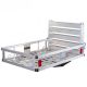 Elevate Outdoor 500-lbs Aluminum Basket Hitch Cargo Carrier and Ramp