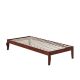 AFI Colorado Twin Extra Long Bed with USB Turbo Charger in Walnut