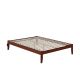Atlantic Furniture Colorado Walnut Queen Bed w/ USB Turbo Charger