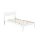 Atlantic Furniture - Boston Twin Bed in White