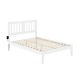Atlantic Furniture Tahoe Full Bed w/ USB Turbo Charger in White