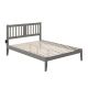 AFI Tahoe Queen Bed with USB Turbo Charger in Grey
