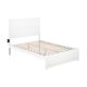 NoHo Full Bed w/ Footboard in White