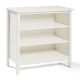 Alaterre Furniture - Simplicy White Under Window Bookcase